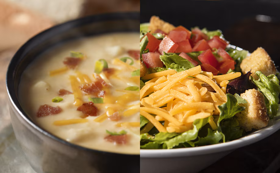 Pick Two Soup and Salad
